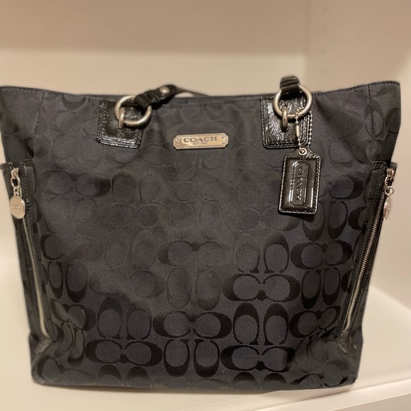 Coach purse/ tote bag - Picture 1 of 5